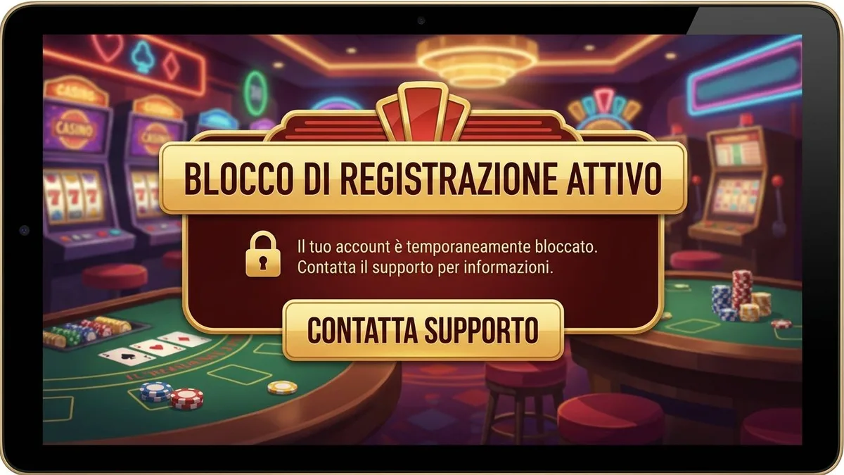 Registrazione con bonus
